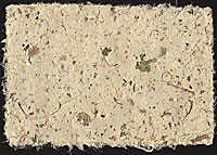 plain paper wheat fiber, morning glory fluff, and leaves sheet