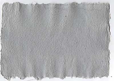 handmade pure recycled office paper - gray